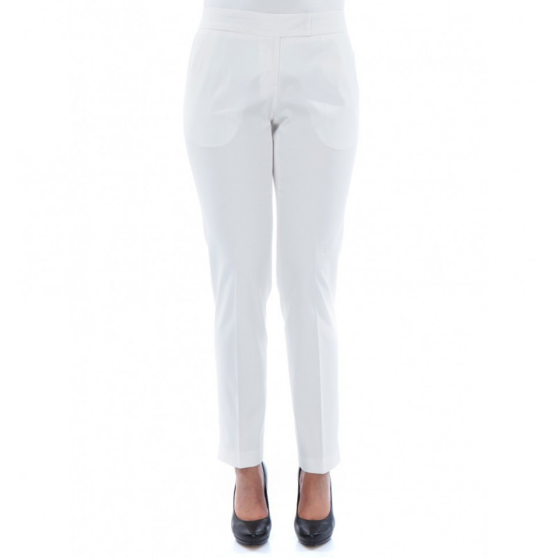 women's cigarette pants cotton stretch